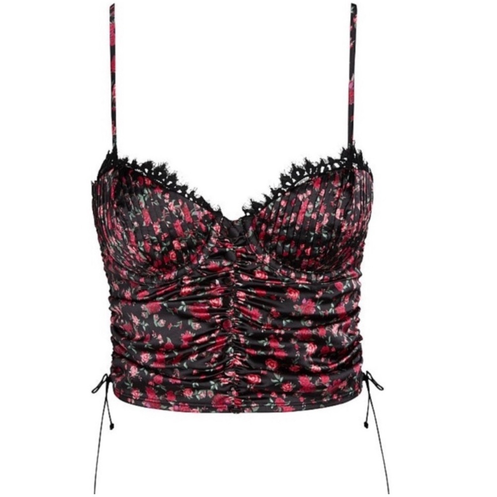 For Love And Lemons Melrose Bralette Bustier revolve size Small S Bra